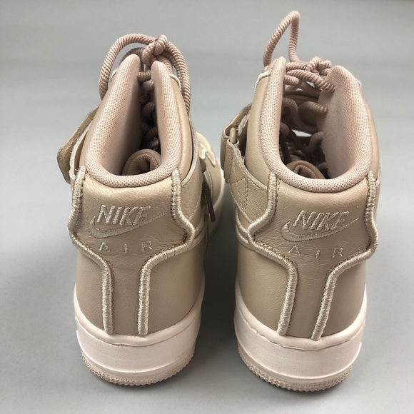 ❌SOLD❌ Nike Air Force 1 Upstep Hi Si in Oatmeal - Picture 5 of 8